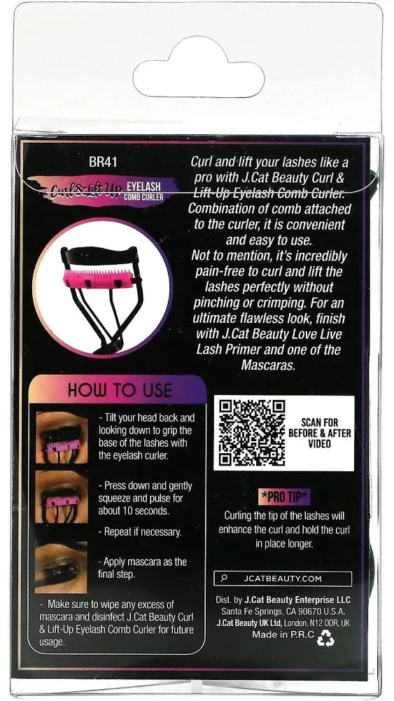 Curl & Lift-Up Eyelash Comb Curler