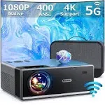 FUDONI 5G WiFi High Lumen Portable Movie Projector Video Home Theater Projector  | eBay