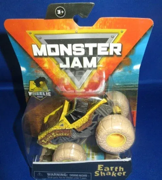 Monster Jam Official Earth Shaker Monster Truck Die-Cast Vehicle