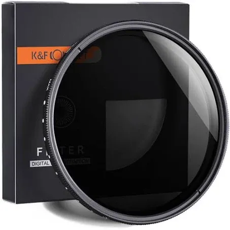 K&F Concept Variable Fader ND Filter (37mm, 1 to 8.6 Stops)