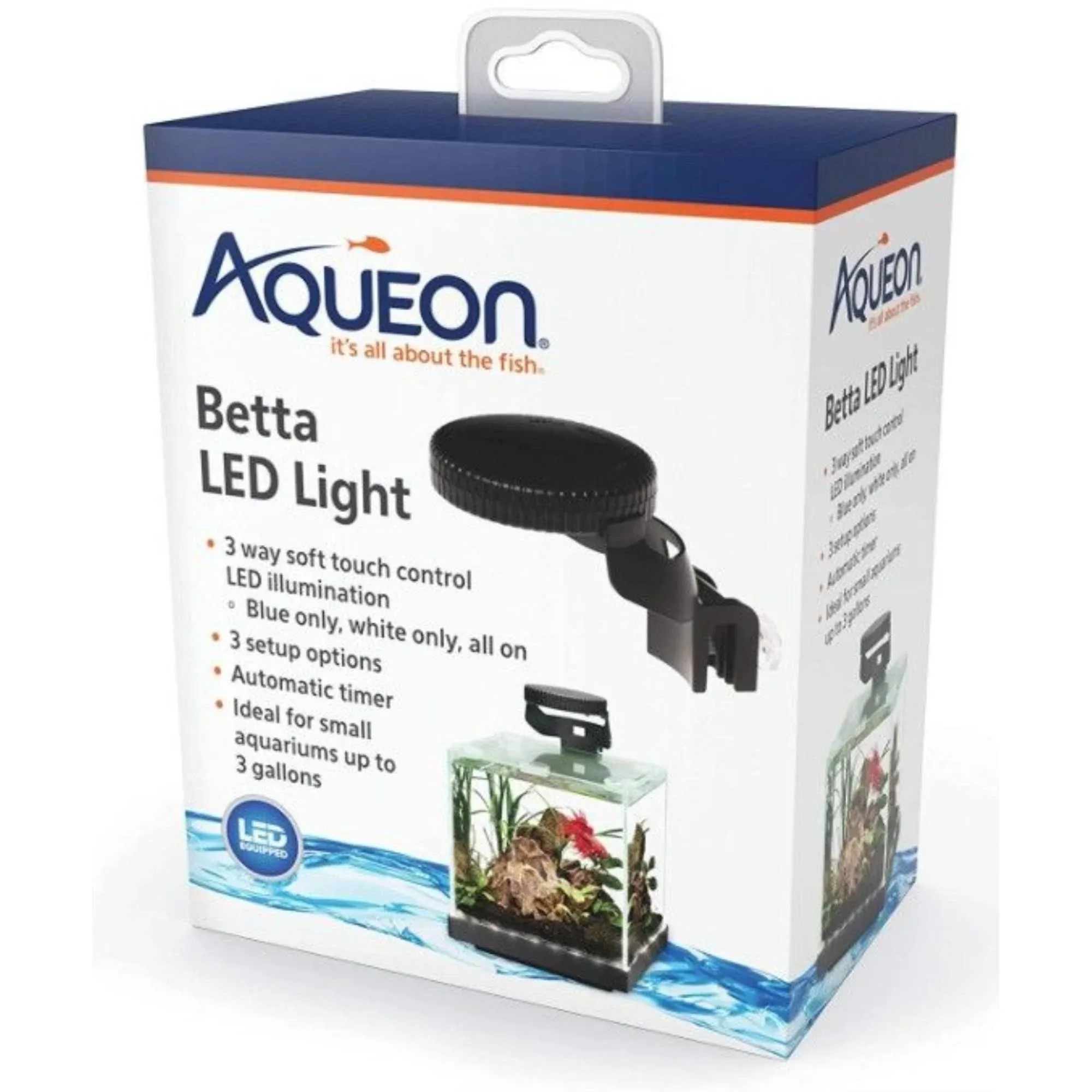 Aqueon Betta LED Light for Aquariums up to 3 Gallons