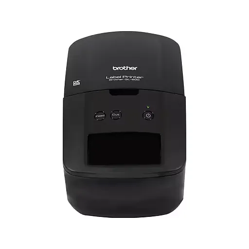 Brother - QL-600 Economic Desktop Label Printer - Black