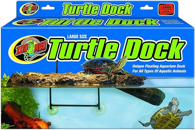 Large Floating Turtle Dock - Allow Your Aquatic Turtles to Get Some Fresh Air - Includes Attached DBDPet Pro-Tip Guide