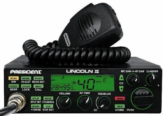 President Lincoln II 10 Meter Amateur Radio