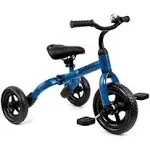 3 in 1 Toddler Tricycles for 2-5 Years Old Boys and Girls with Detachable Ped...