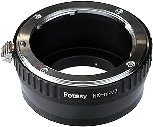 Fotasy AMNK Nikon Lens to M43 Micro 4/3 M43 System Camera Adapter