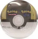 Pokemon TCG Go Poke Ball Tin - Black Ultra Ball NEW