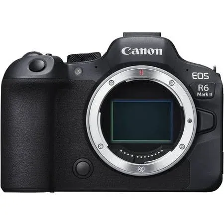 Canon EOS R6 Mark II Cuerpo de cámara sin espejo de marco completo con lente RF 0.945-4.134 in F4 L IS USM 5666C011 con bolsa de fotografía Deco