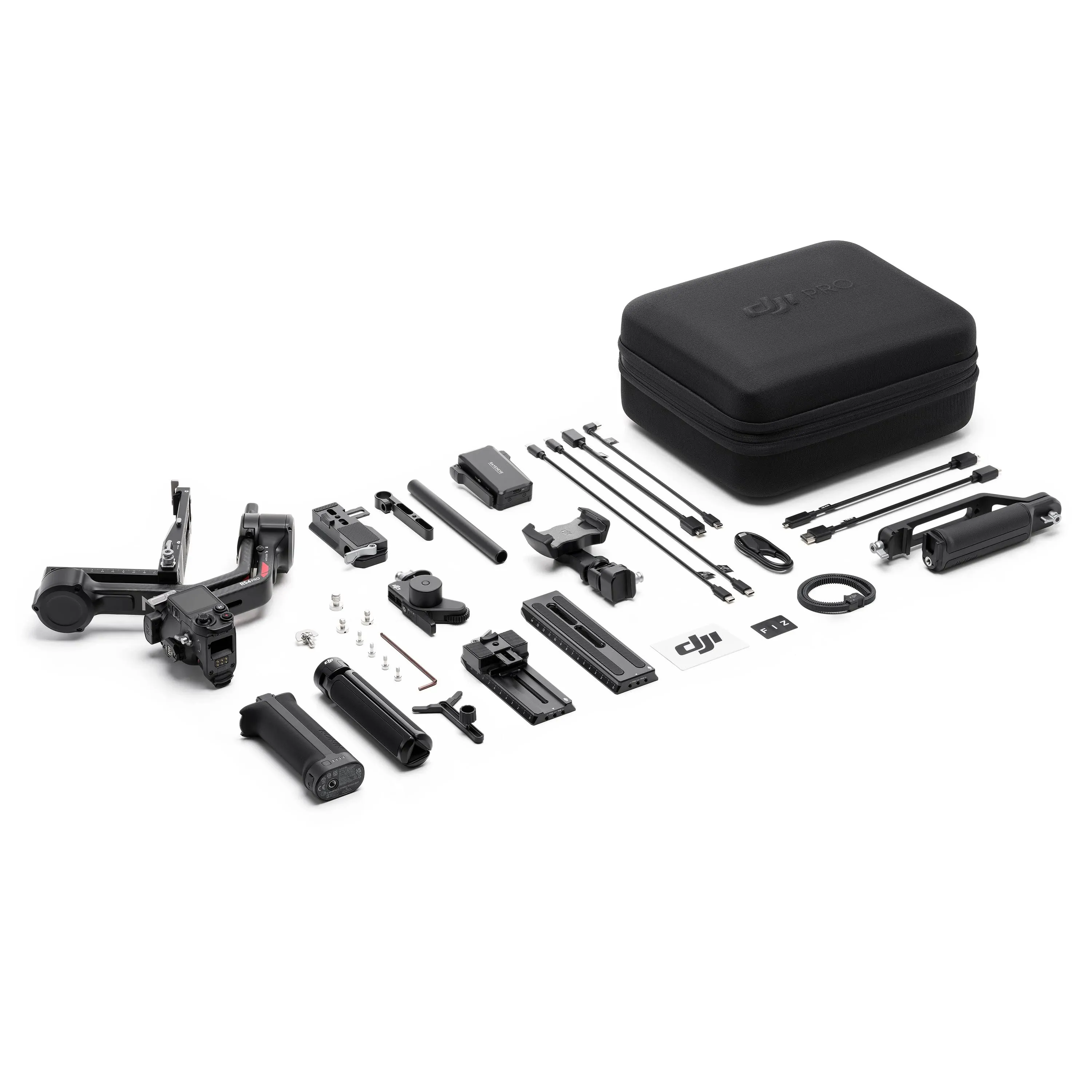 DJI - RS 4 Pro 3-Axis Gimbal Stabilizer for Cameras - Black