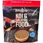 Blue Ridge Fish Food Pellets [2lb] Koi and Goldfish Growth Formula, Mini Floating Pellet, Balanced Diet