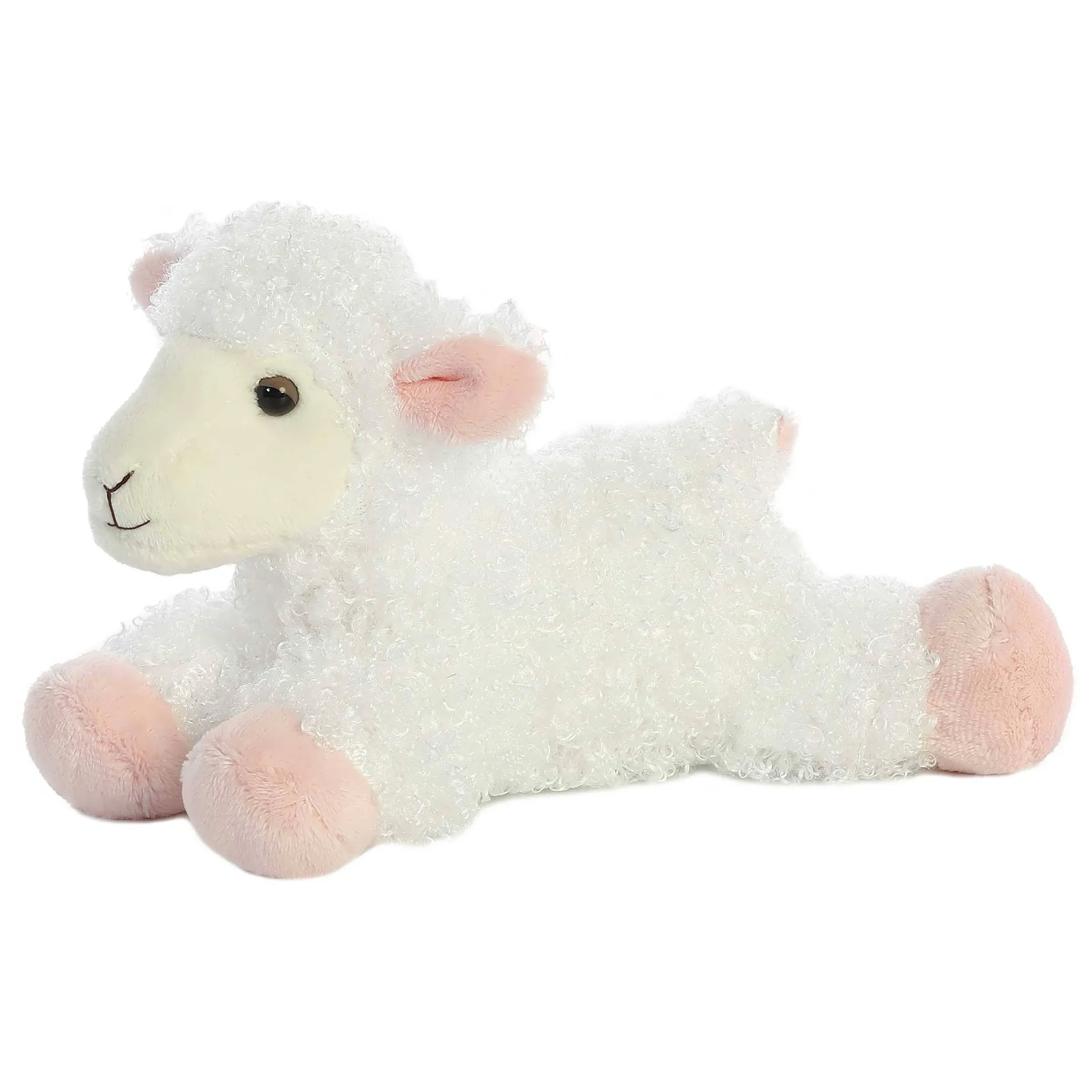 8 Inch Mini Flopsie Lana Lamb Plush Stuffed Animal by Aurora