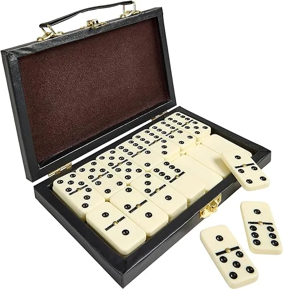 Playbees Premium Double Six Dominoes Set