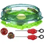 Beyblade Burst QuadDrive Interstellar Drop Battle Set, Set Stadium, 2 Battling Tops and 2 Launchers, Toys for 8 Year Old Boys & Girls & Up