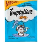 Temptations Classics Tempting Tuna Flavor Crunchy and Soft Cat Treats, 6.3 oz.