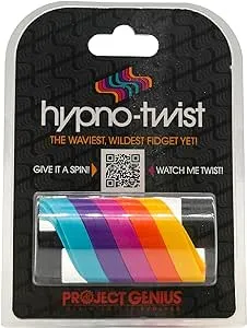 Project Genius Inc. Hypno-Twist –Hypnotic Fidget Toy, Glide The Colorful... 