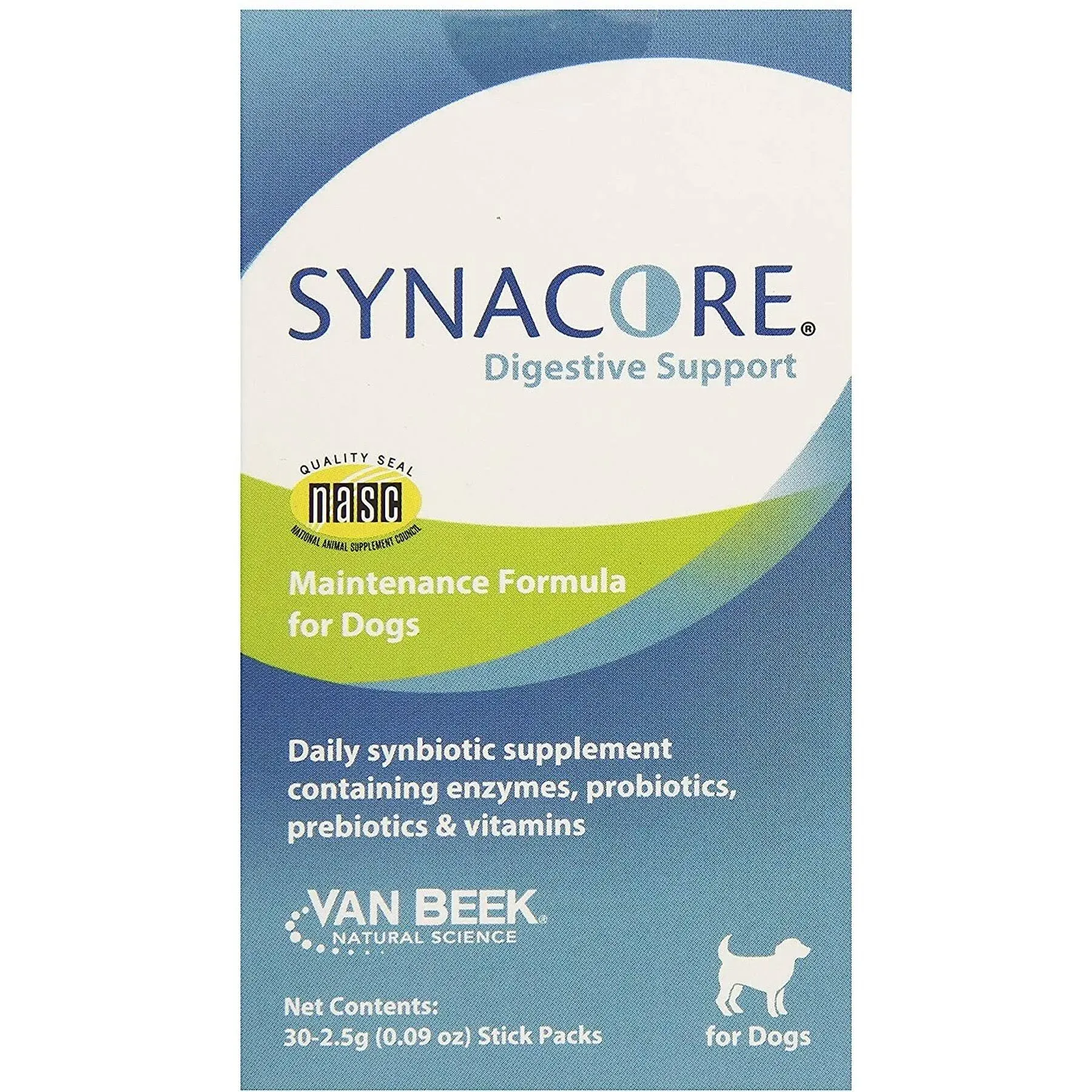 Synacore Digestive Support For Dogs, 30 Packets