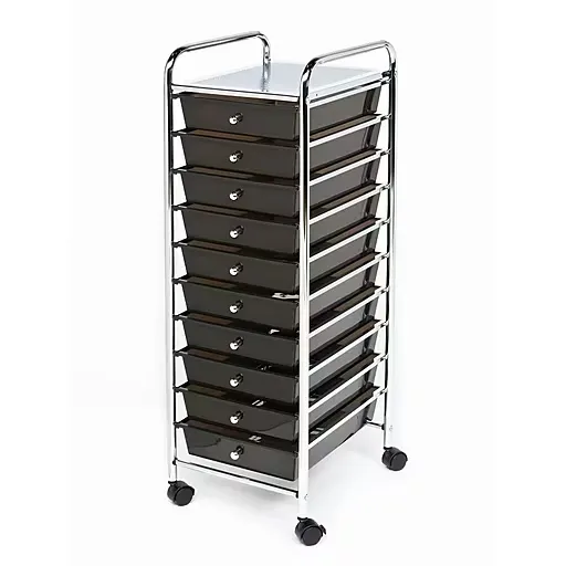 10-Drawer Organizer Cart Seville Classics