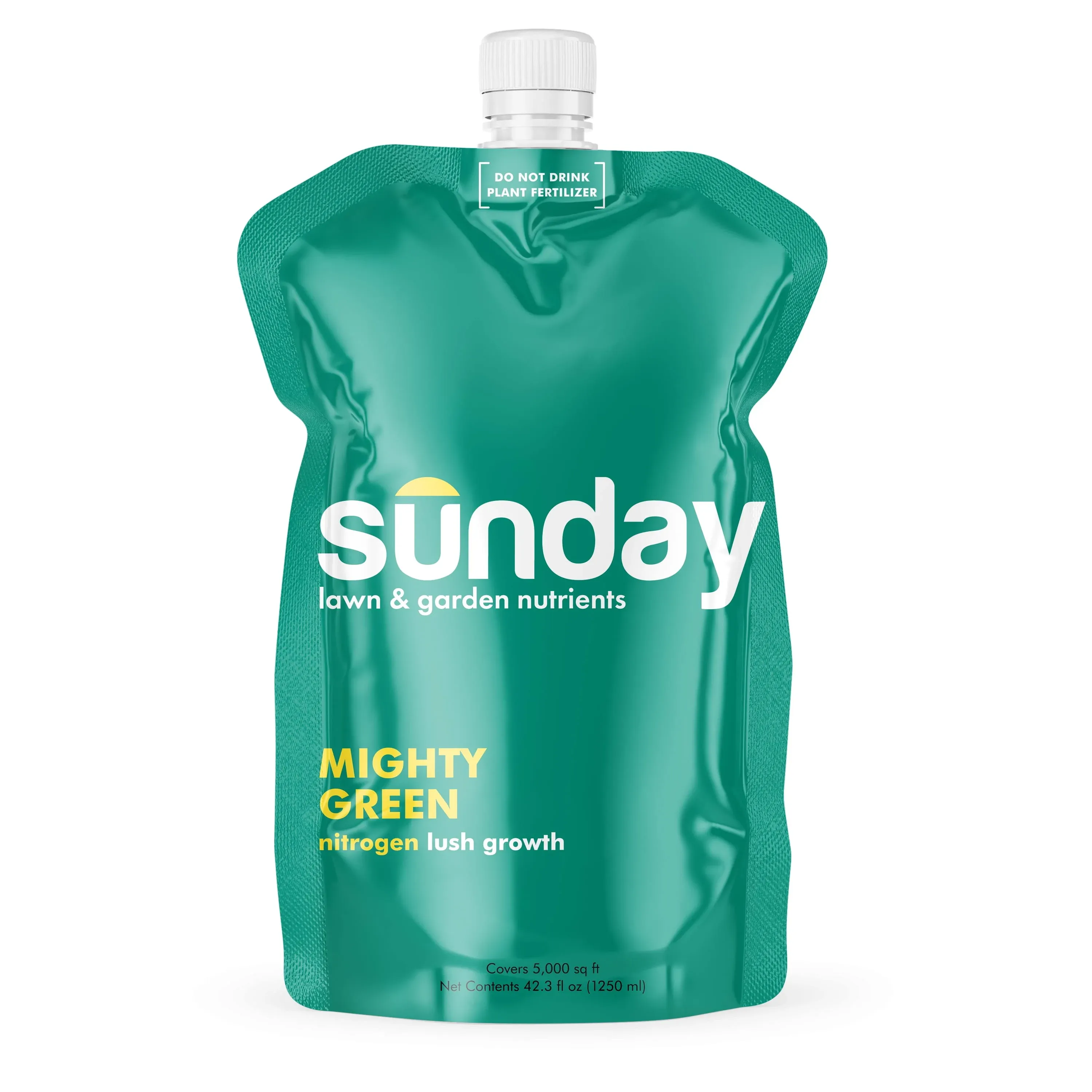 Sunday Lawn &amp; Garden Nutrients Mighty Green Nitrogen Lush Growth 5000sqft/42.3o<wbr/>z