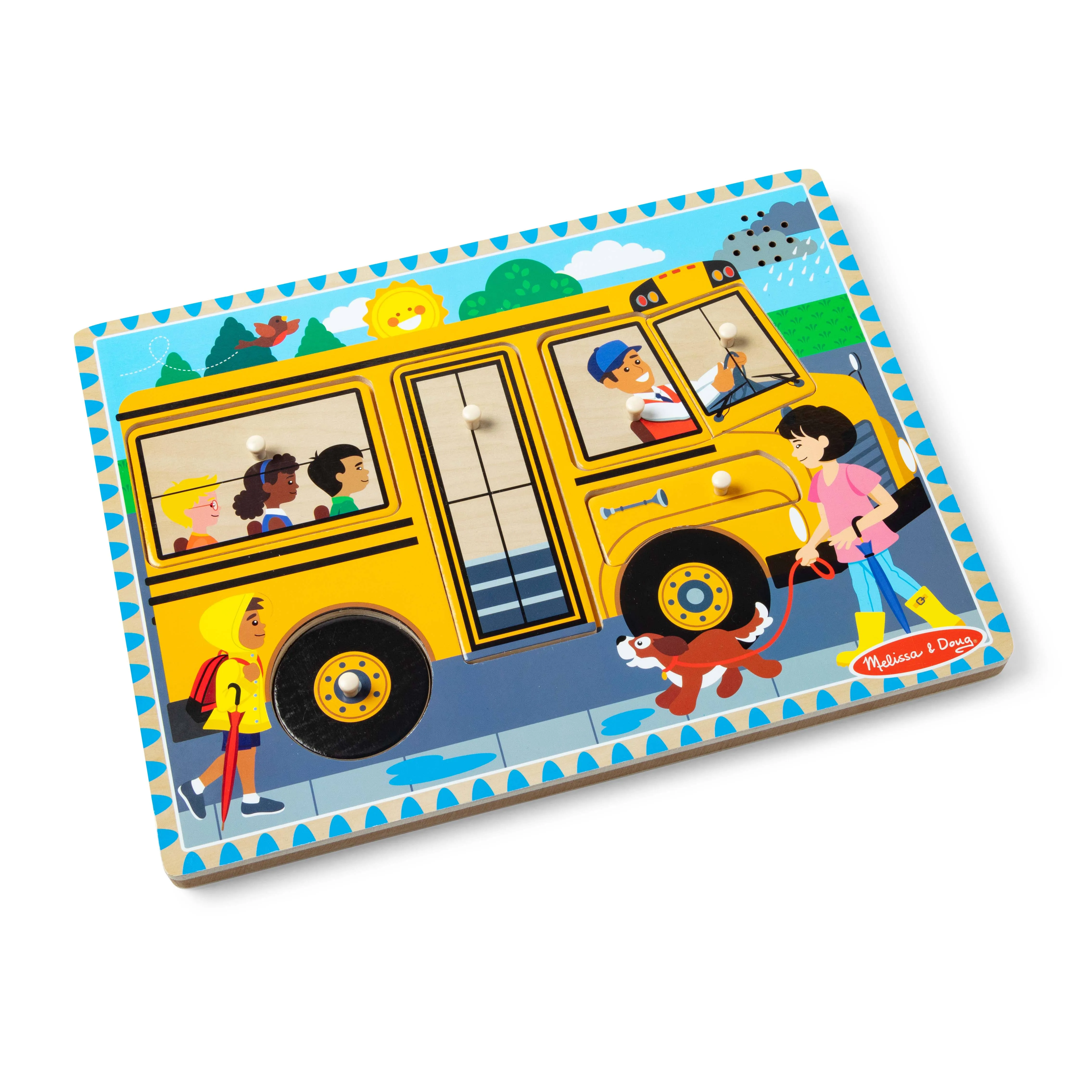 Melissa & Doug - The Wheels On The Bus Sound Puzzle