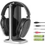 DaysNew Wireless Headphones for TV Watching with Charging Dock & RF Transmitter, Over Ear TV Headset for Seniors, Compatible with All Televisions