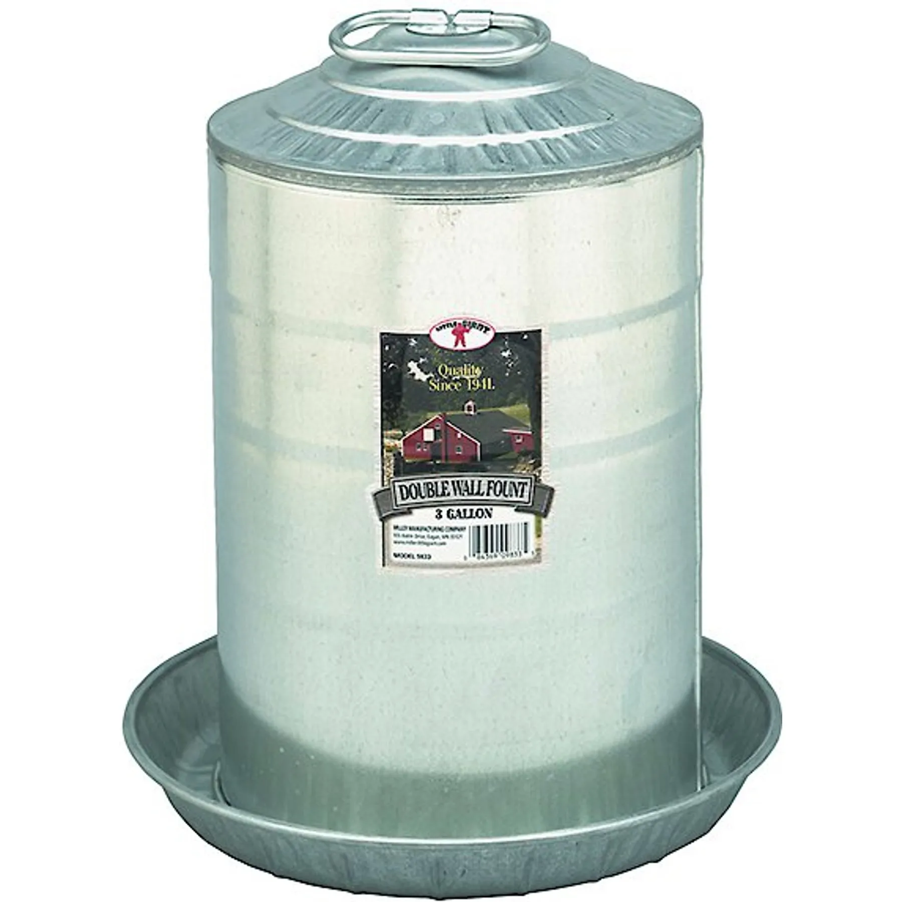 3 Gal. Double Wall Waterer