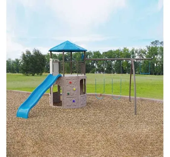 Lifetime 90918 Adventure Tower Swing Set - Blue