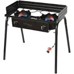 Flame King 60k BTU Double Burner Stove