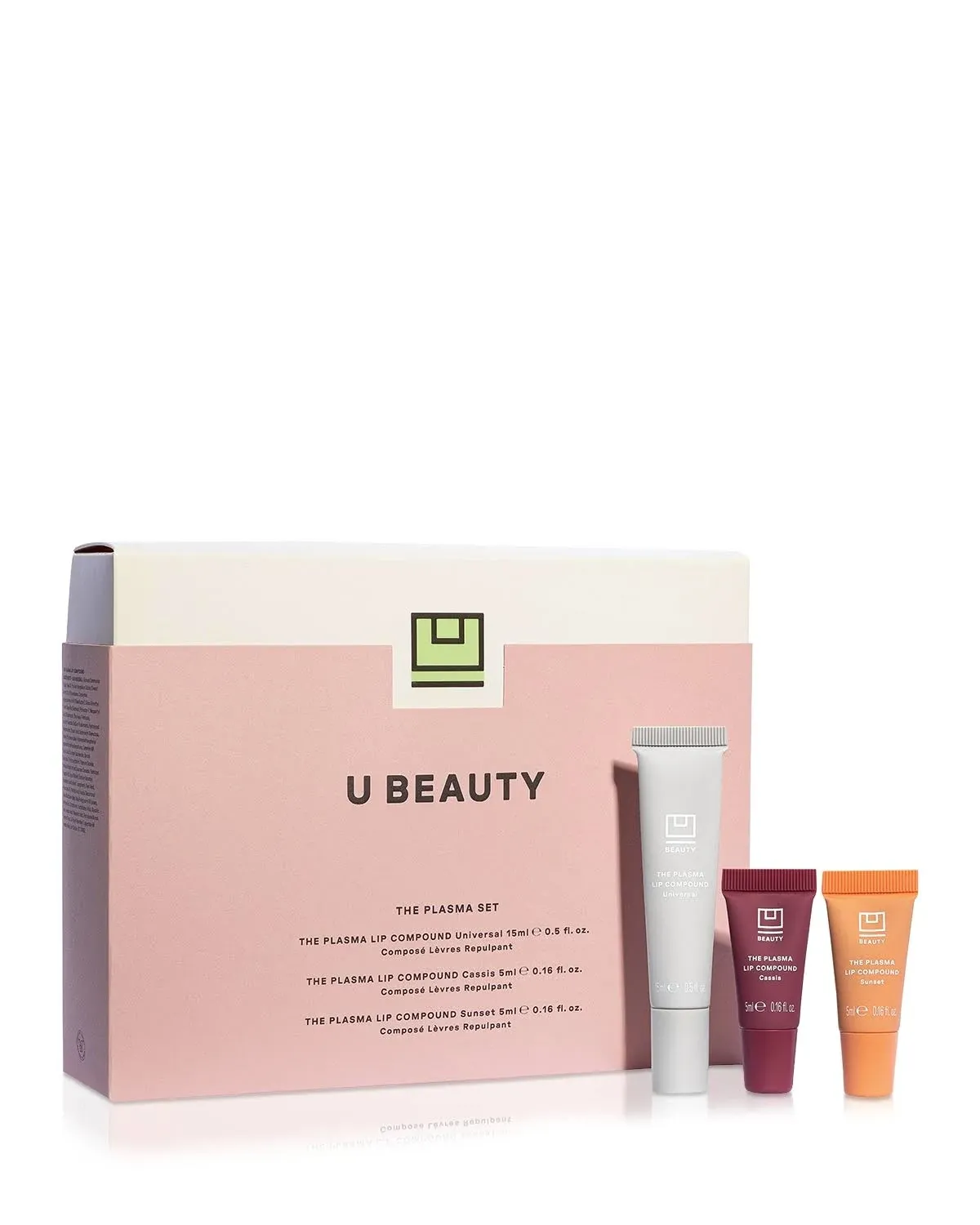 U BEAUTY The PLASMA Lip Compound MINI’s SET in SUNSET &amp; CASSIS NEW