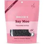 Bocce's Bakery Say Moo Training Bites Dog Treats, 6 oz.