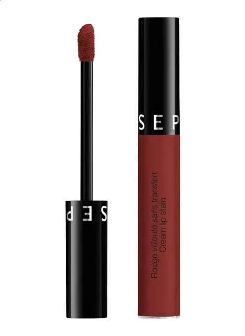 Sephora Cream Lip Stain, Rose Wood 42 - 0.169 oz tube