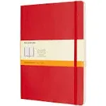 Moleskine Classic Soft Cover Extra Large Notebook - Ruled - Scarlet Red