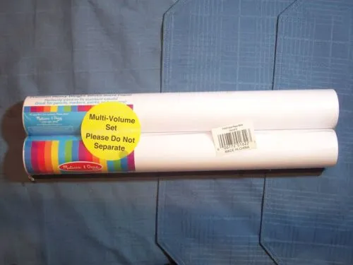 Stationary 18” EASEL PAPER ROLL 18 in X 75 ft MELISSA &amp; DOUG WHITE BOND PAPER