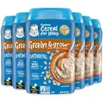 Gerber Single-Grain Oatmeal Baby Cereal, 8 Oz (Pack of 6)