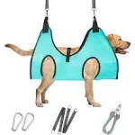 ATESON Dog Cat Grooming Hammock - Upgrade Pet Grooming Harness for Nail Trimming, Dog Sling for Nail Clipping, Dog Hanging Holder Hanger for Cutting