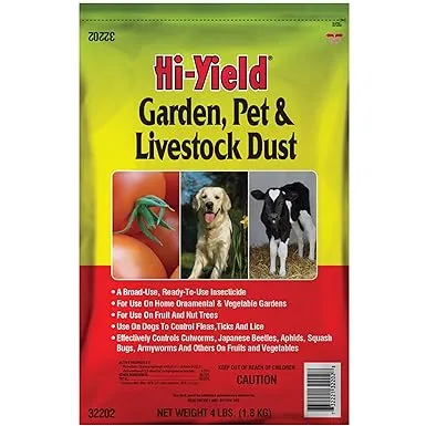 Hi-Yield (32202) Garden, Pet and Livestock Dust (4 lbs.)