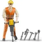 Construction Worker with Accessories