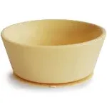 mushie Silicone Suction Bowl | BPA-Free Non-Slip Design (Ivory)