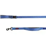 KONG Shock Absorbing Hands Free Dog Leash, 6 Ft, Blue