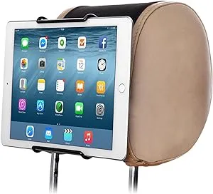 TFY Universal Car Headrest Mount Holder for 7in. to 11in. Tablet PC,