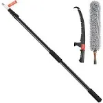 VEVOR Manual Pole Saw Extendable Tree Pruner 4.9-20 ft Aluminum Alloy Pole