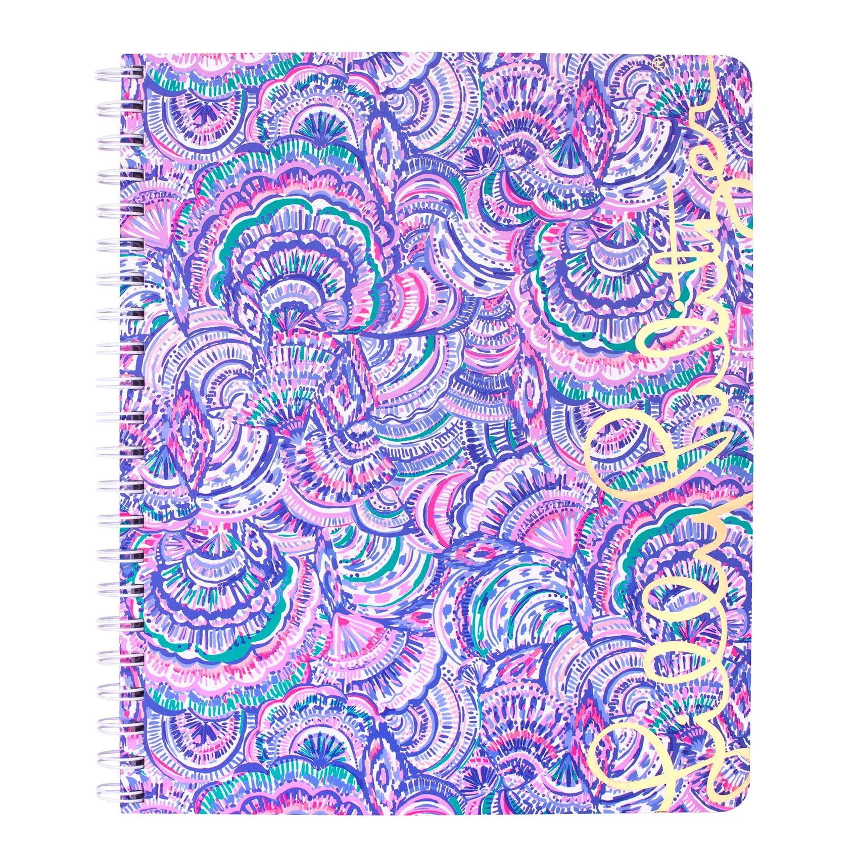 Lilly Pulitzer Large Notebook, Happy As A Clam