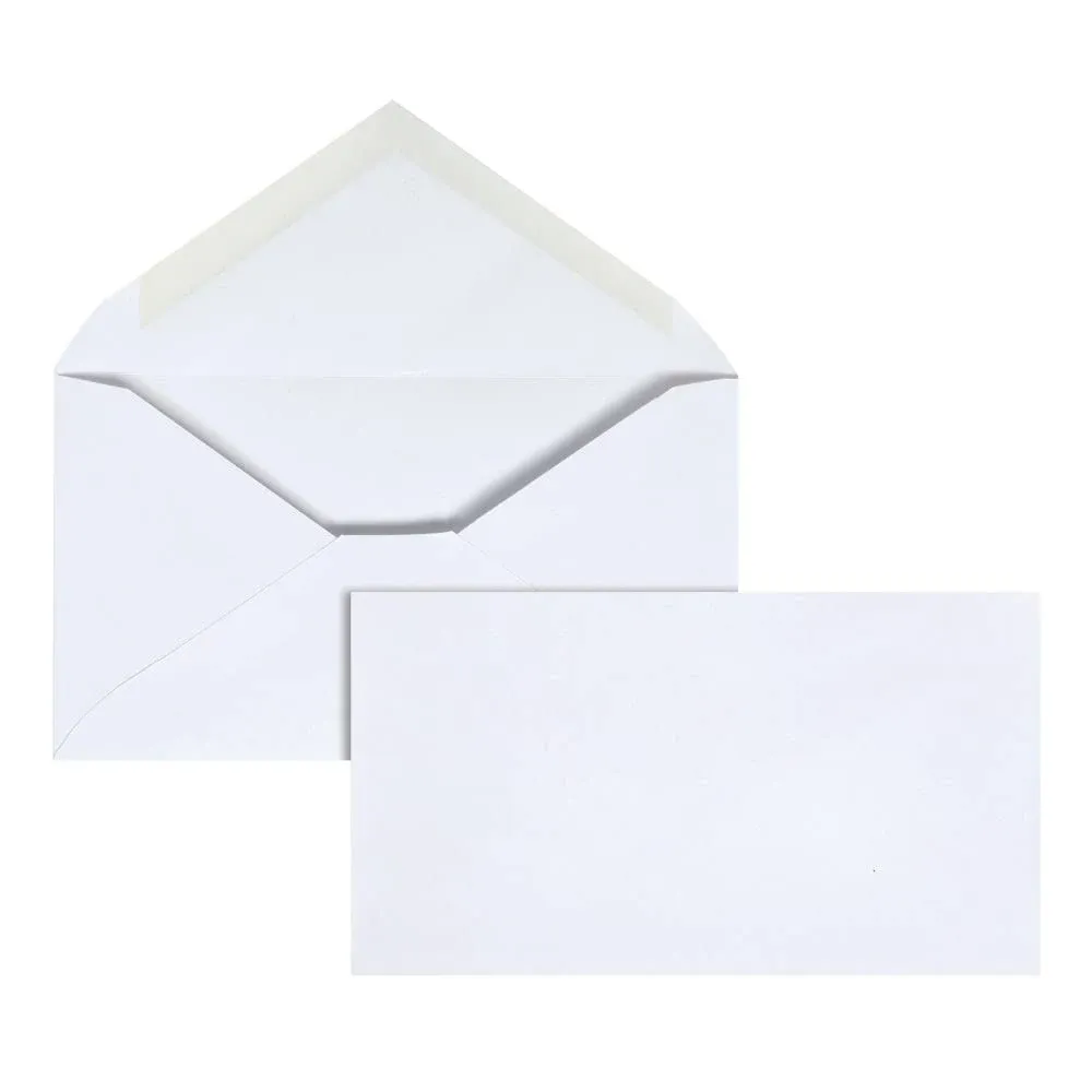 Office Depot Brand #6 3/4 All-Purpose 3 5/8&#034; x 6 1/2&#034; Envelopes, White, 500-Pk