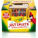 Crayola Colección de Crayones Ultimate 152 Unidades, Regalo Navideño para Niños y Maestros, Artículos Imprescindibles para el Aula