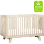 Hudson 3-in-1 Convertible Crib &amp; Toddler Bed Conversion Kit Washed Natural