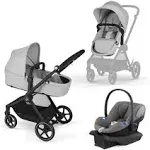 Cybex Eos 5-in-1 Aton G Travel System - Moon Black