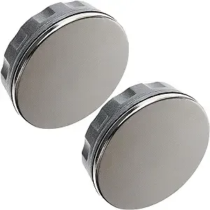 TagVault™ AirTag Magnetic Case (2 Pack) - The First Waterproof AirTag Magnet Holder | Ultra-Strong Oversized Neodymium Magnet, Discreet, Easy Screw-On Design | Elevation Lab