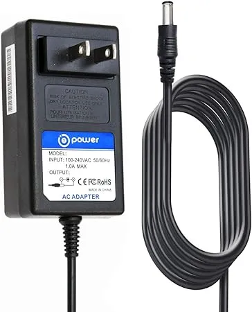 T POWER 12V Charger for Homedics Shiatsu QRM-400 NMS-630H ADP-1 ADP-8 ADP-6 BMS-5 LSS-10 BMS-10 H, Snailax Neck Back Massage Cushion (D12-16-P-02) SBM-200 MEC-A5715 ADP-10 Ac Dc Adapter Power Supply