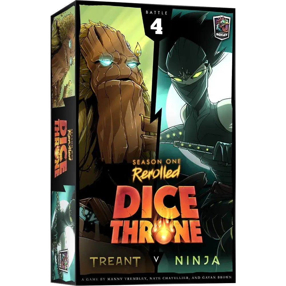 Dice Throne Season One ReRolled 4: Treant vs. Ninja