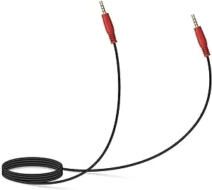 EMEET Daisy Chain Cable –3.5mm Male to Male Stereo Audio Aux Cable, Use for Luna/Luna Plus/Luna Plus Kit/Luna Lite/M3/M220/M2/M2 MAX Speakerphone/Meeting Capsule, Expand Meeting up to 12/16 People