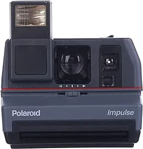 Polaroid 600 Impulse AF AutoFocus Anthracite Black Instant Film Camera